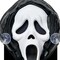 Scream Ghost Face Light Up Halloween Window Peeper Decoration Prop